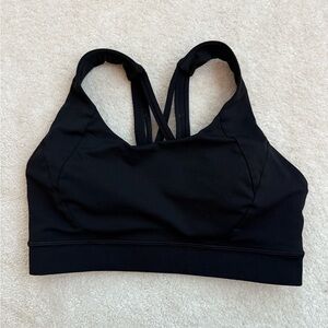lululemon athletica Black Crisscross Sports Bra